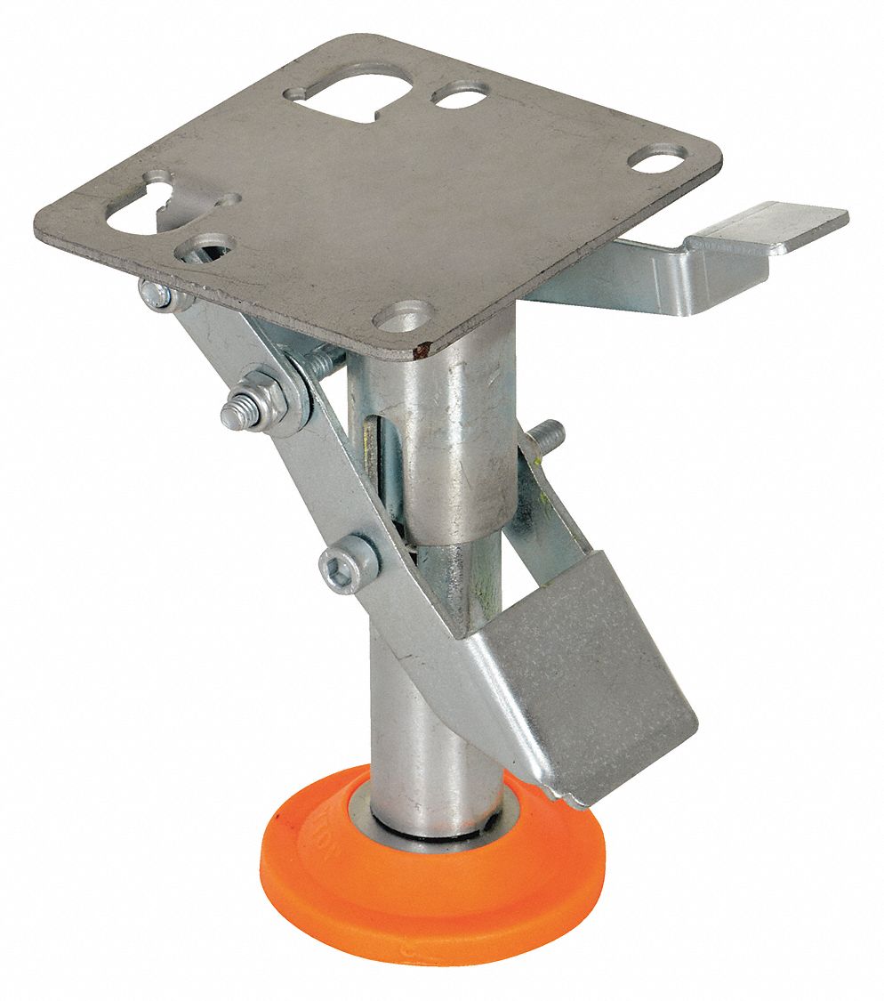 Abrasion-Resistant Nonmarking Floor Lock