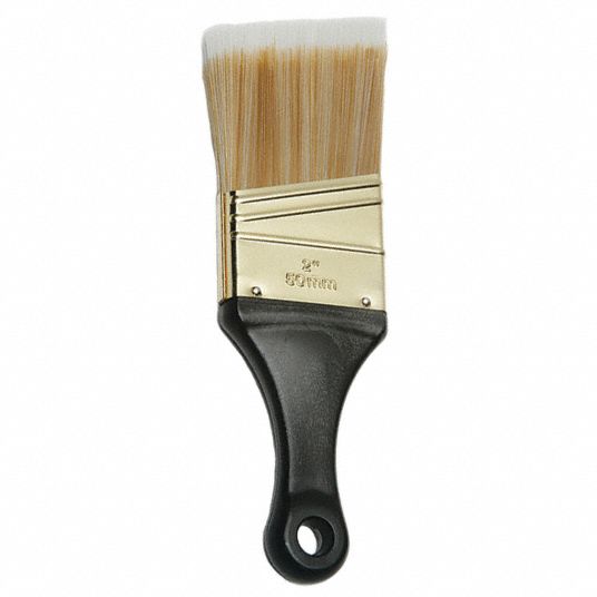 ABILITY ONE Paint Brush Angle Sash Brush, 2 in, Synthetic, Polyester