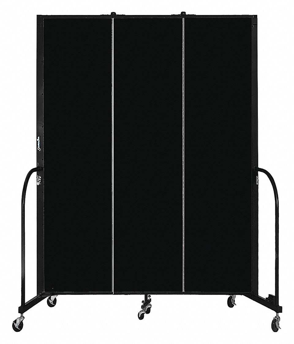 SCREENFLEX Portable Room Divider 38RX60CFSL743WX Grainger