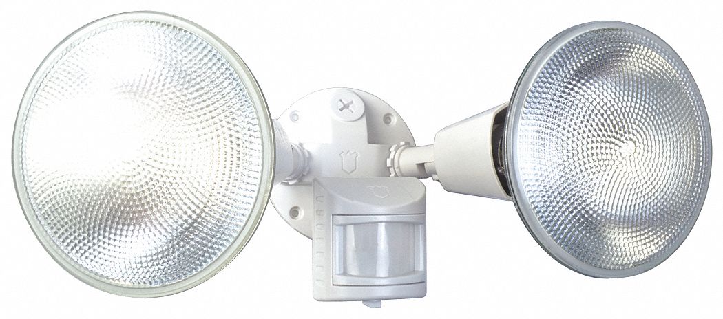 38RZ86 - Motion Light 110 Degree 60 ft. Wht 9in L