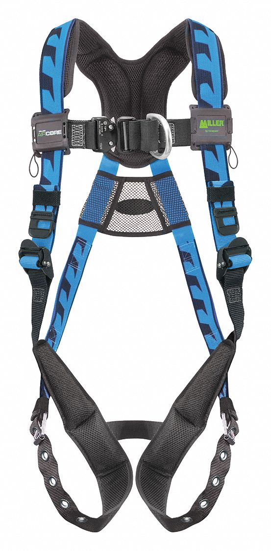 Full Body Harness: Climbing, Vest Harness, Quick-Connect / Tongue, Cam, 2XL/3XL, Leg/Shoulder