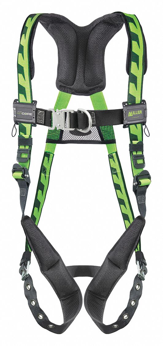 Full Body Harness: Climbing/Positioning, Vest Harness, Quick-Connect / Tongue, Cam, 2XL/3XL