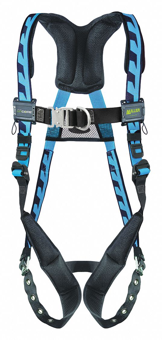 Full Body Harness: Climbing/Positioning, Vest Harness, Quick-Connect / Tongue, Cam, 2XL/3XL