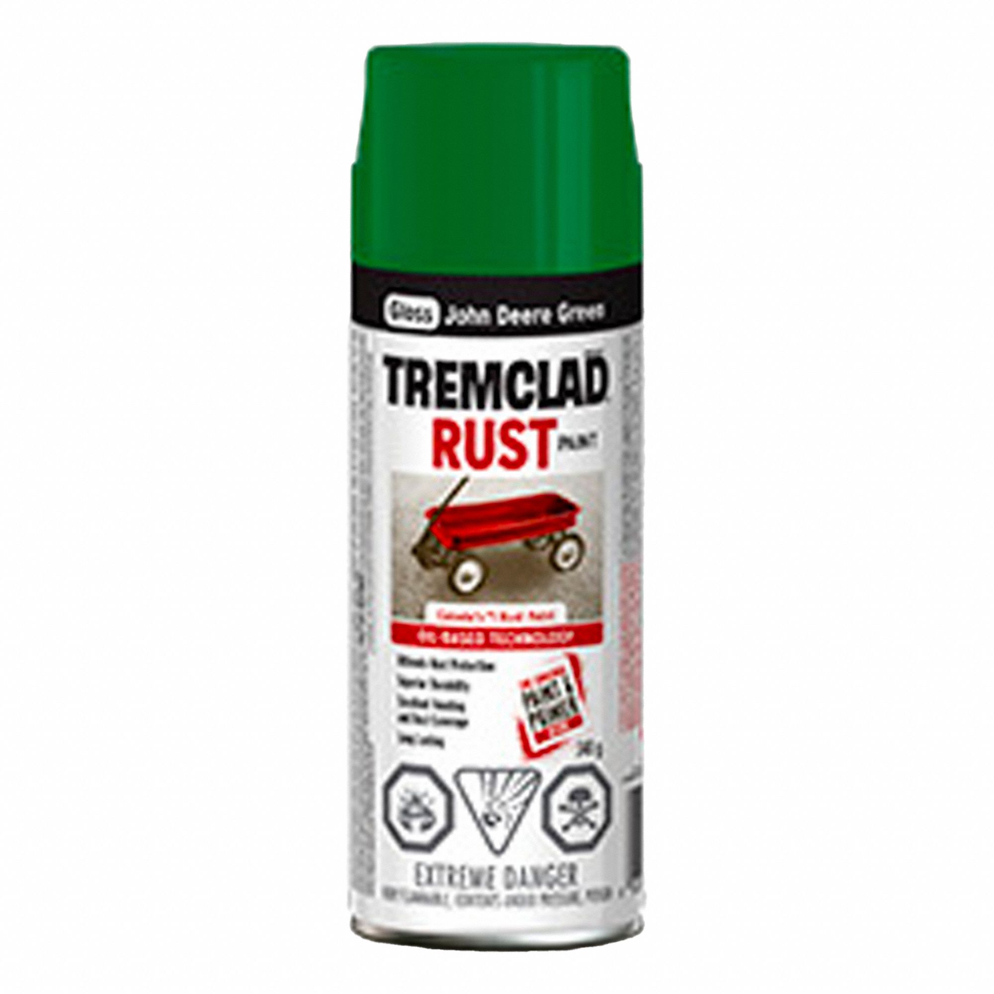 PAINT SPRAY RUST FARM EQUP GRN 340G