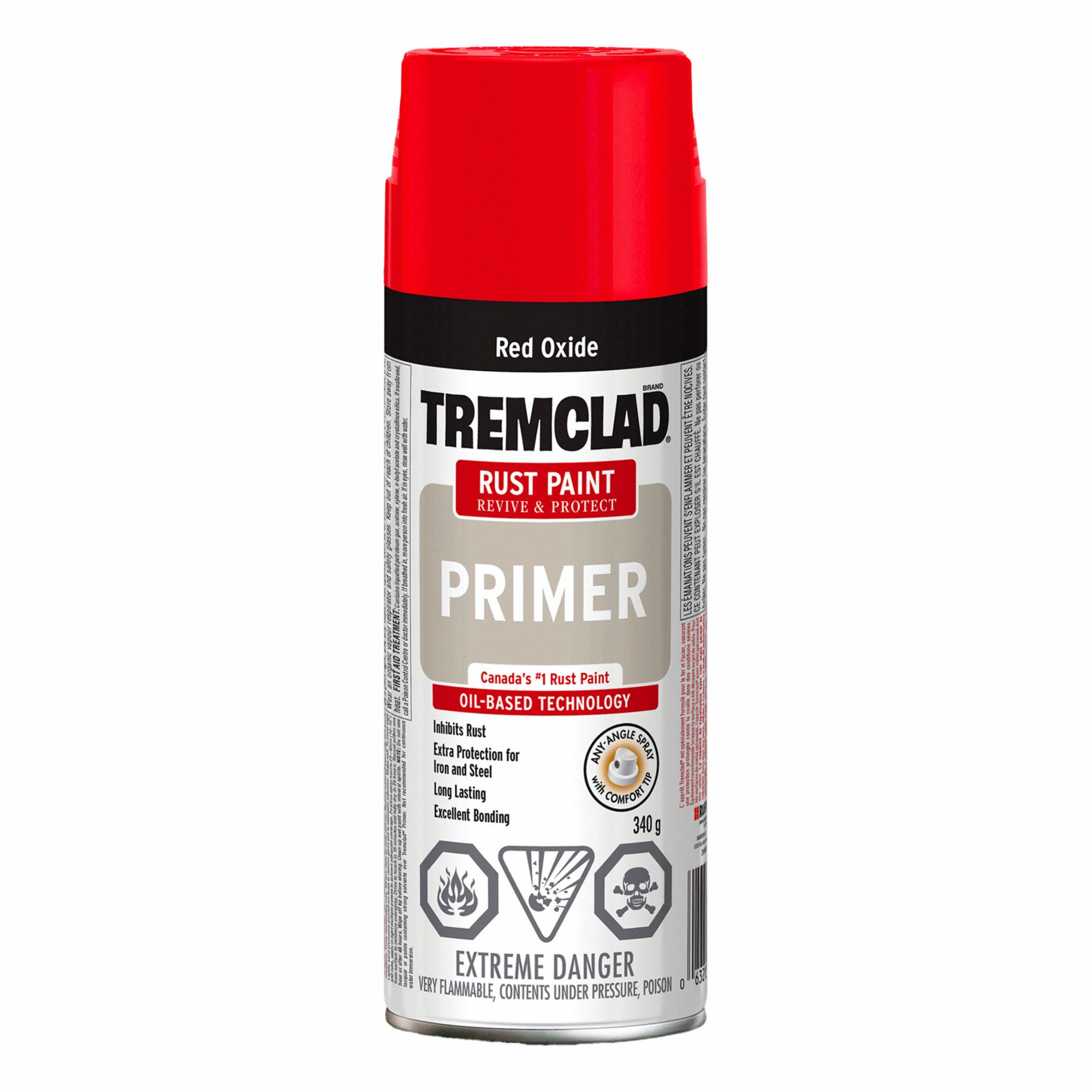 PEINT APPRÊT ARSL,TEMPS DE SÉCHAGE 1 H,TEMP 50 À 90  ° F,10 À 12 PI CA,RGE,340 G