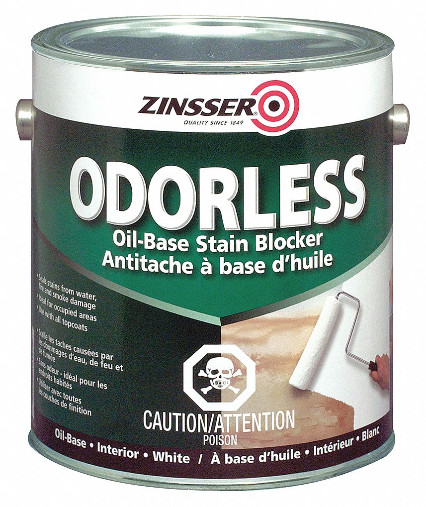 ODOURLESS PRIMER, INTERIOR, FLAT FINISH, 40-90 F TEMP, WHITE, 3.7L