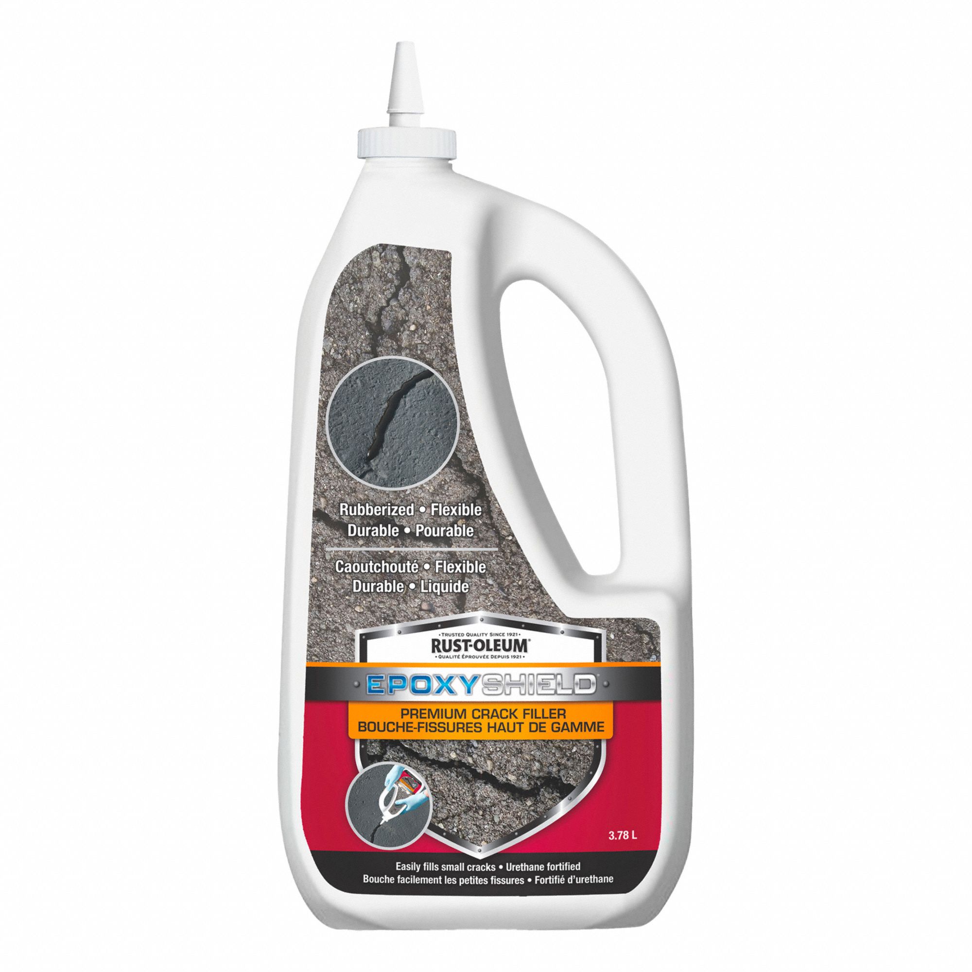 EPOXY SHIELD PREMIUM CRACK FILLER, BLACK, BOTTLE, 1 HOUR WORKING TIME, 1 COMPONENT