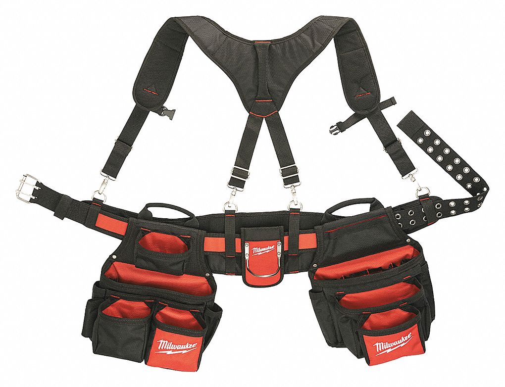 MILWAUKEE WORK BELT RIG CONTRACTOR - Tool Belts and Rigs - MTL48-22 ...