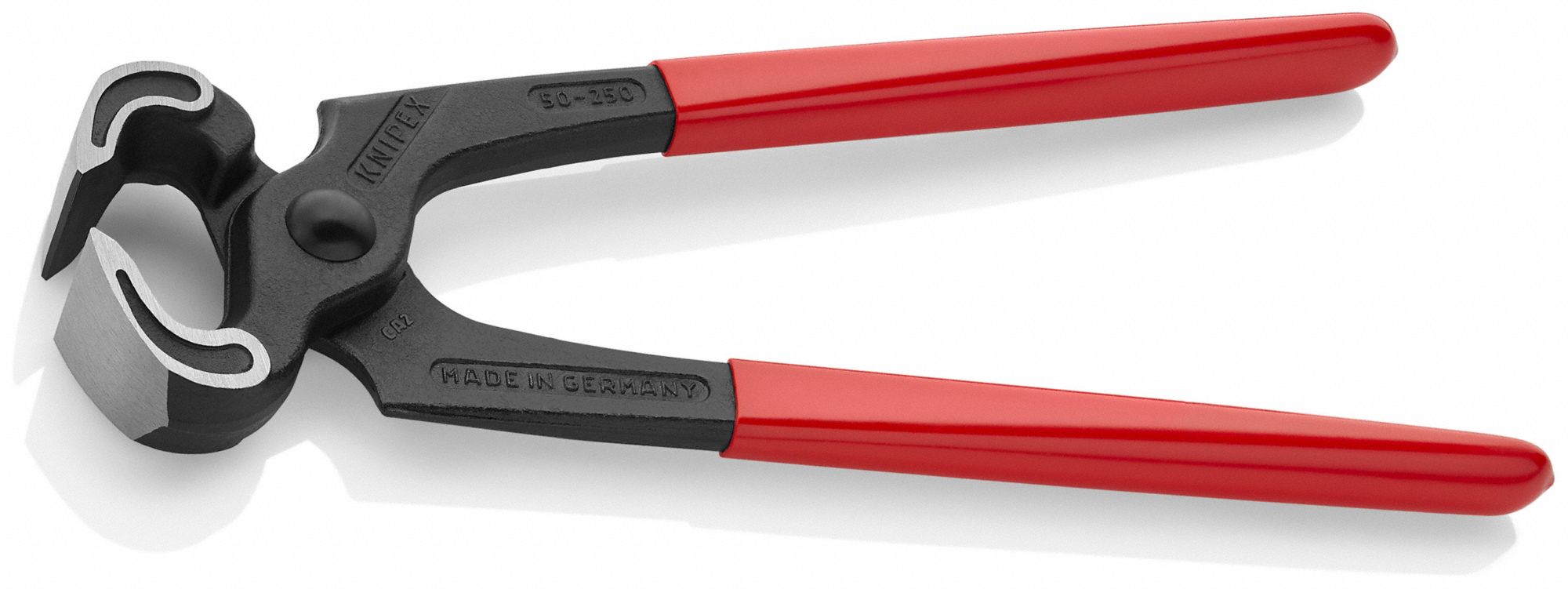 KNIPEX End Cutting Pliers, 9 3/4 in Overall Length, 1 1/2 in Jaw Length