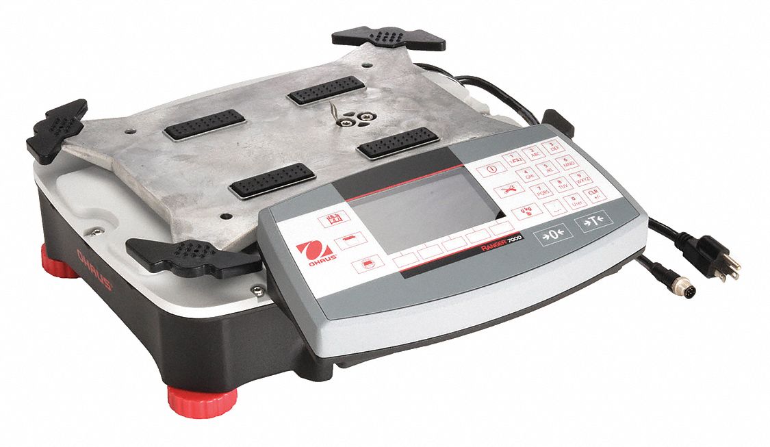 Bench Scale: 70 lb Wt Capacity, 12 1/4 in Weighing Surface Dp, 14 7/8 in Weighing Surface Wd