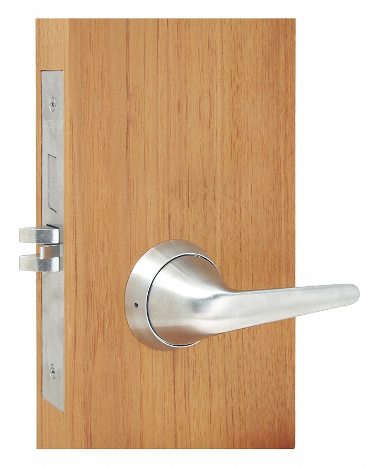 TOWNSTEEL, Privacy Lever Locksets, Stainless Steel, Door Lockset 38TH67MRXSL02630 Grainger
