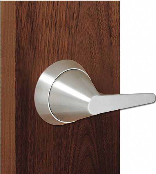 Door Lockset: Dummy Lever Locksets, Stainless Steel, ADA Compliant, Ligature-Resistant