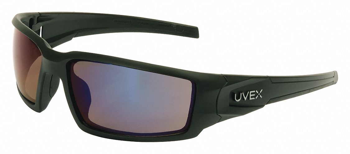 Safety Glasses Blue Mirror