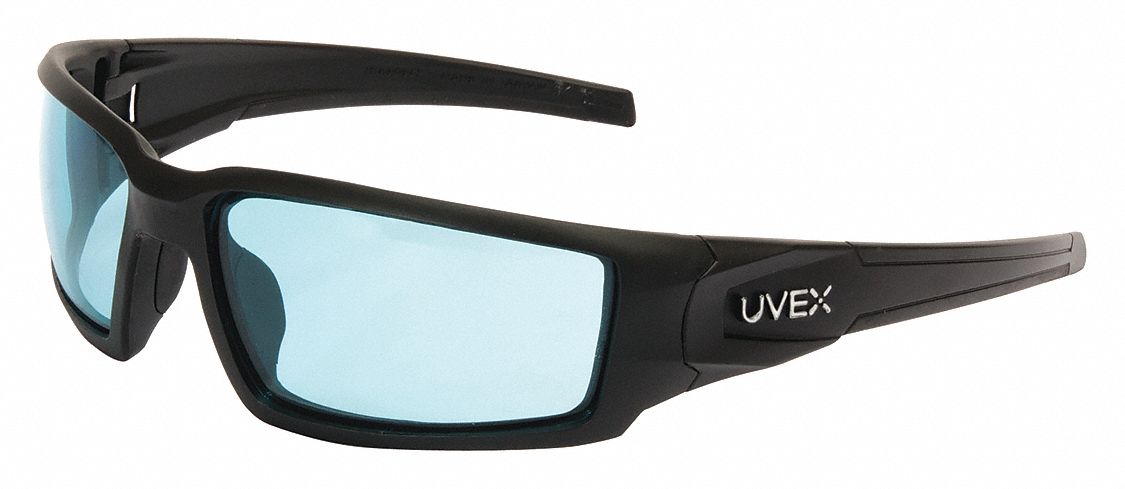 Honeywell Uvex S2951hs Honeywell Uvex Safety Glasses Sct Blue Lens Wraparound S2951hs