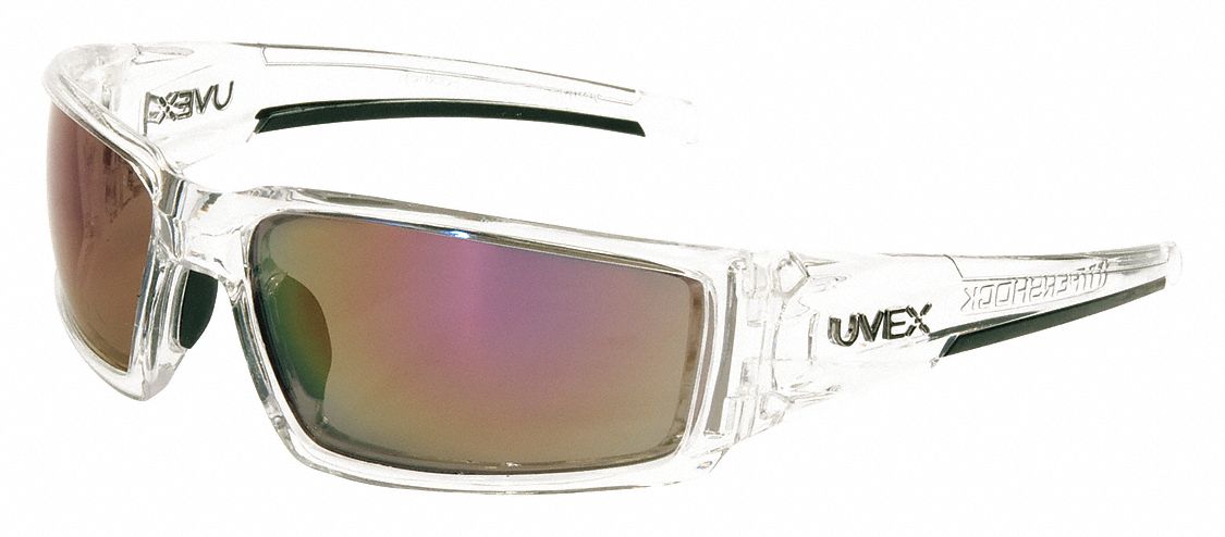 Safety Glasses Red Mirror