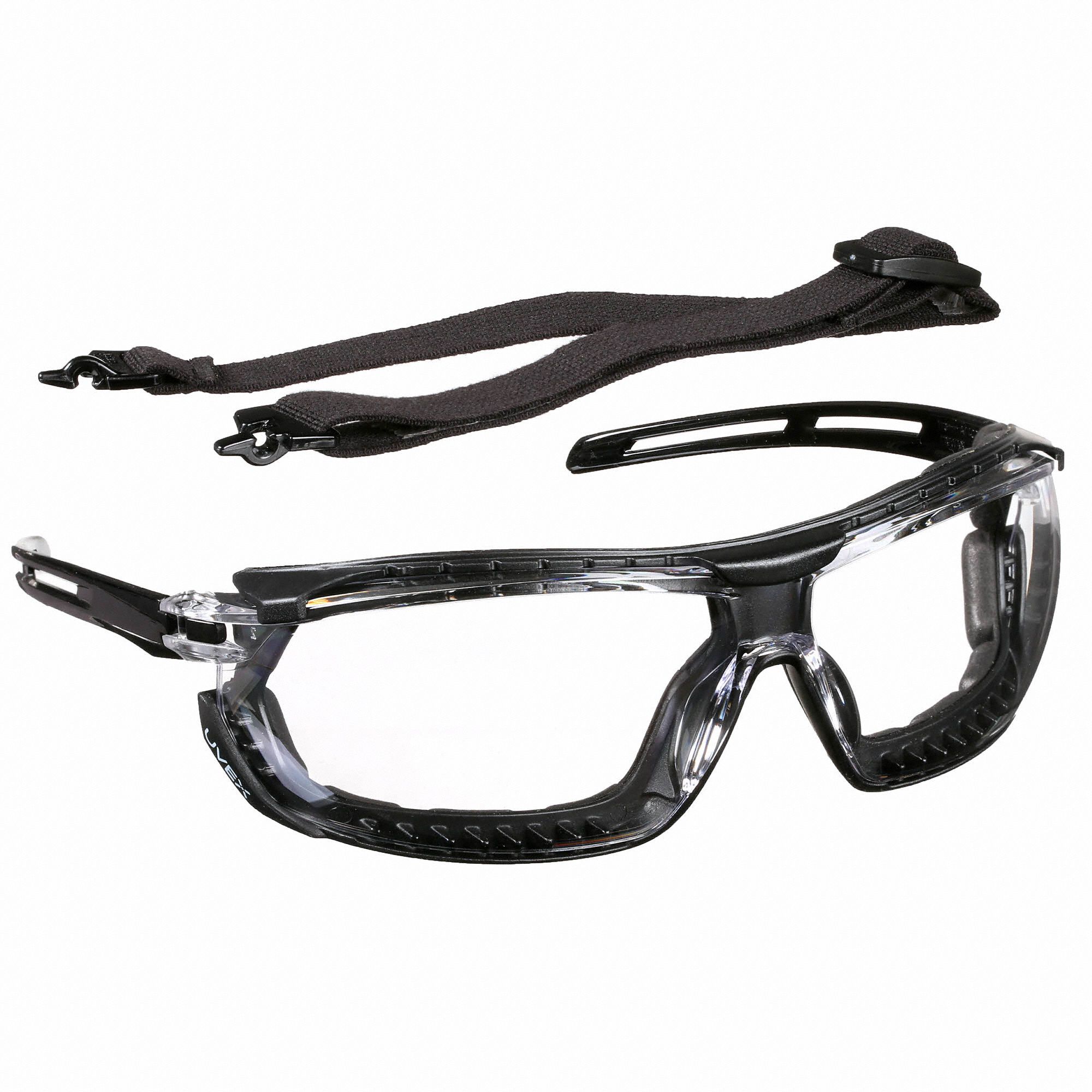 HONEYWELL UVEX Tirade™ Sealed AntiFog Safety Glasses , Clear Lens