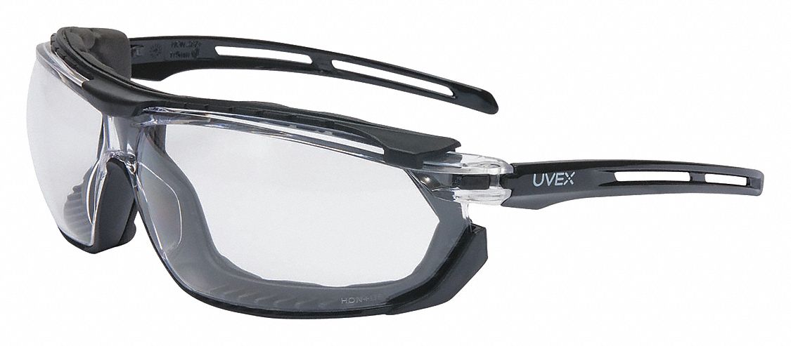 UVEX by Honeywell A755 Slim Series Safety Eyewear Clear Lens with Fog-Ban Anti-Fog Coating 