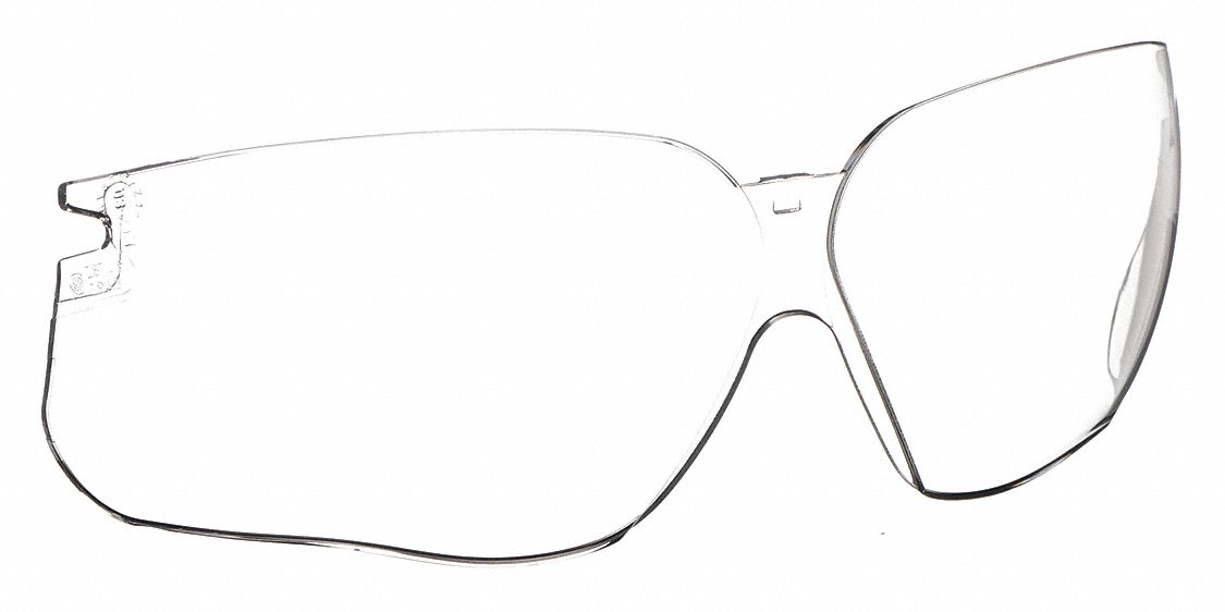 REPLACEMENT LENSES, PC, HYDROSHIELD ANTI-FOG, CLEAR, UNIVERSAL, CSA, UV, FOR GENESIS EYEWEAR