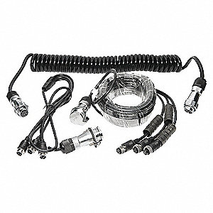 KIT, QUICK CONNECT/DISCONNECT, TRAILER TOW, 3 LEADS, 12 TO 24 VDC +/-10%, 3 FT, 10 FT