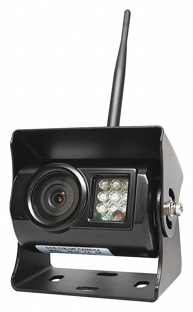 WIRELESS CAMERA, CCD, 130 DEGREES, IP 68, 20G, PAL: 500 X 582NTSC, 12 TO 24 VDC +/-10%