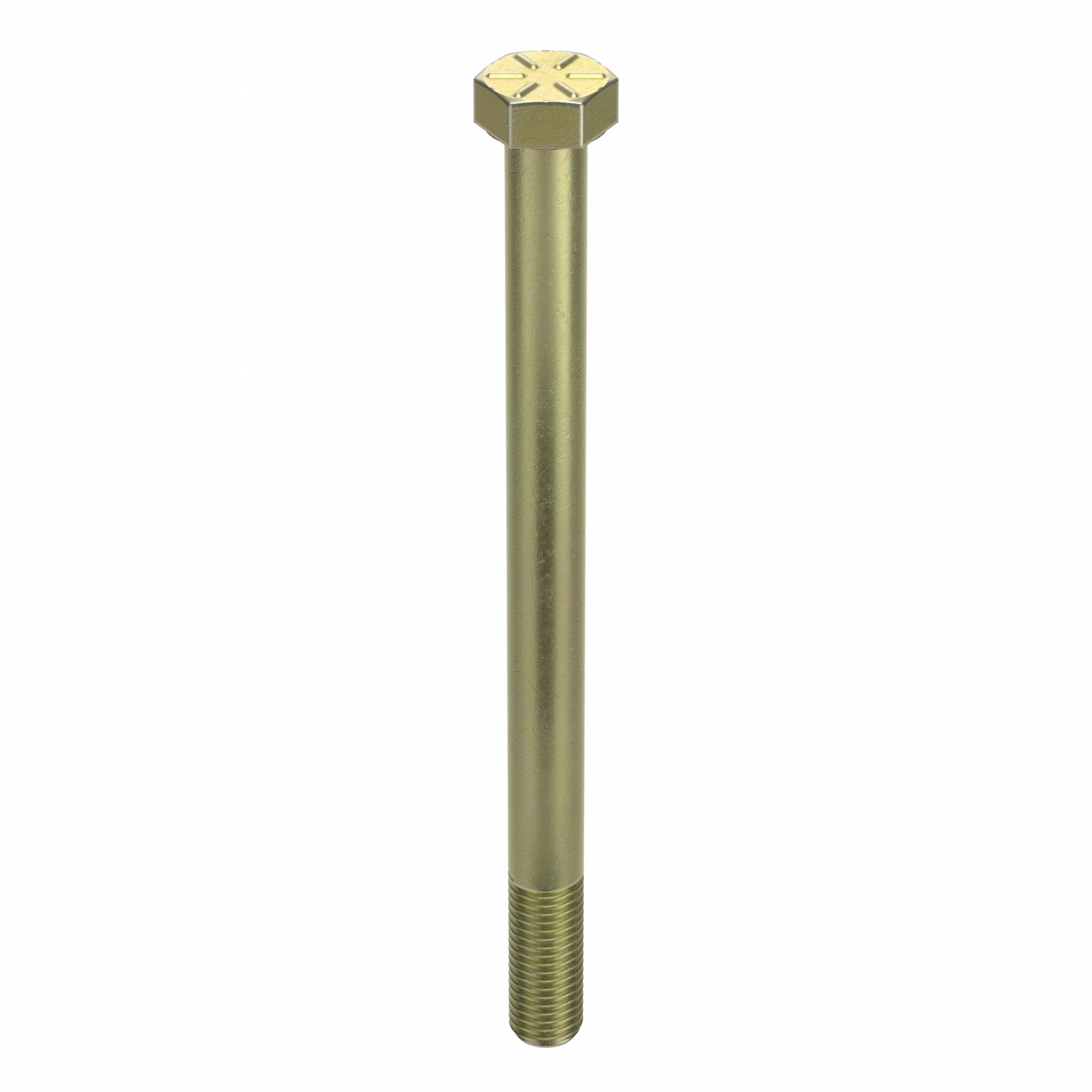 HEX HEAD CAP SCREW, STEEL, GRADE 8, ZINC YELLOW, ¾