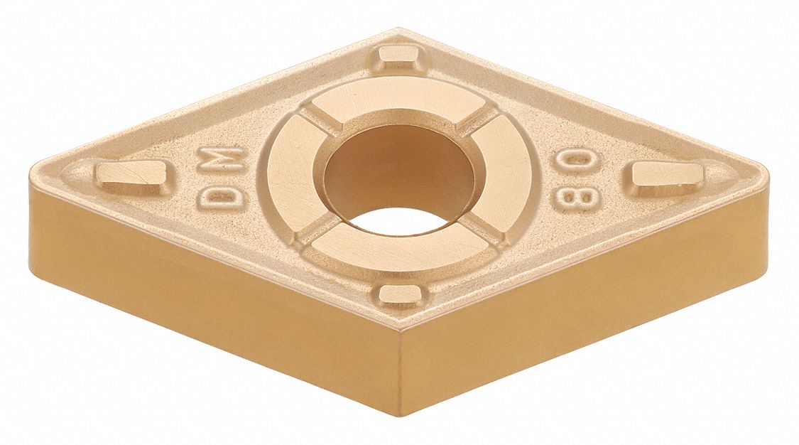 TUNGALOY, DNMG Insert, Neutral, Diamond Turning Insert 38UE07DNMG