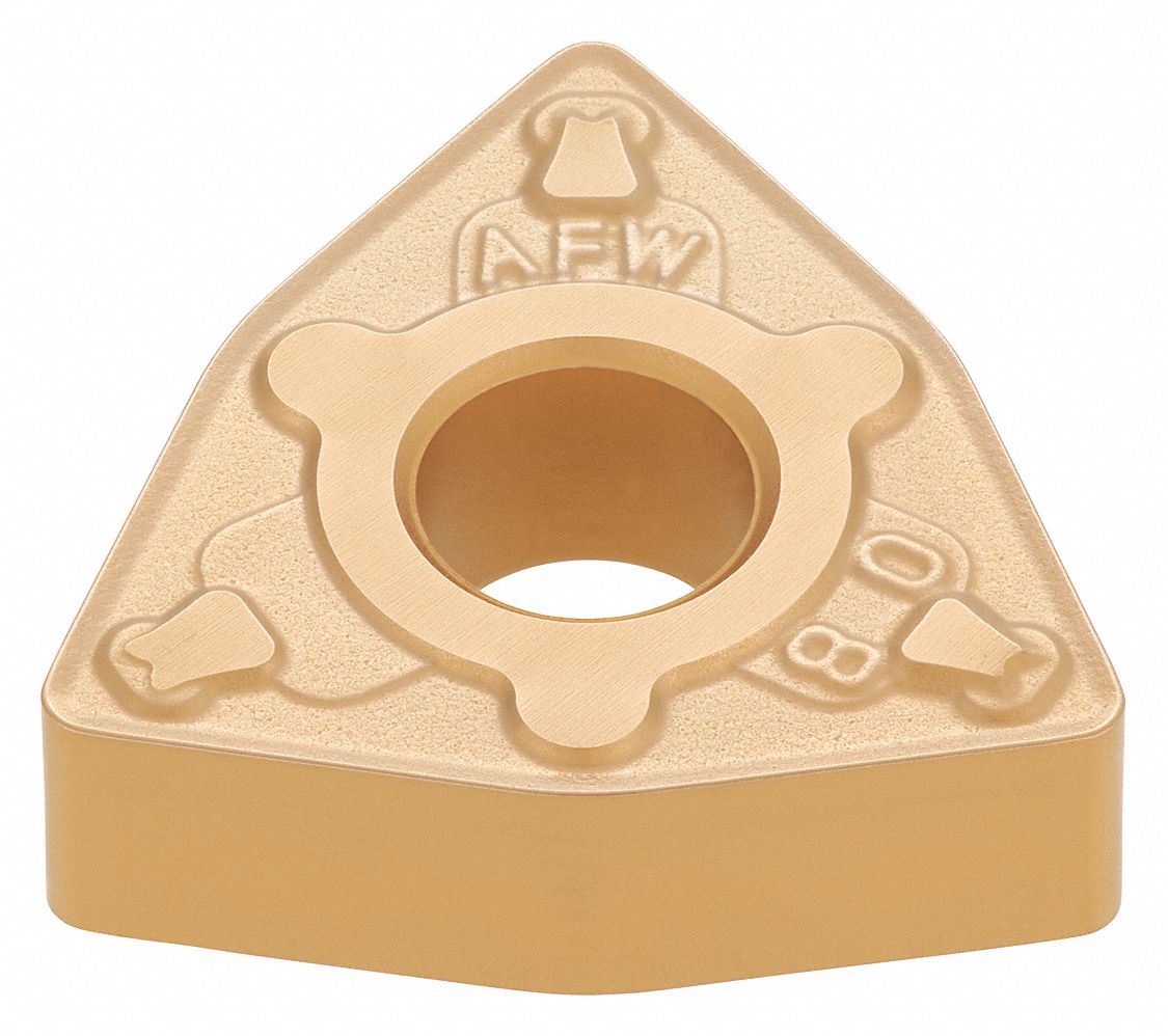 TUNGALOY Turning Insert, ChipBreaker Code AFW, Inscribed Circle 1/2 in, TiCN+Al2O3 38UE29