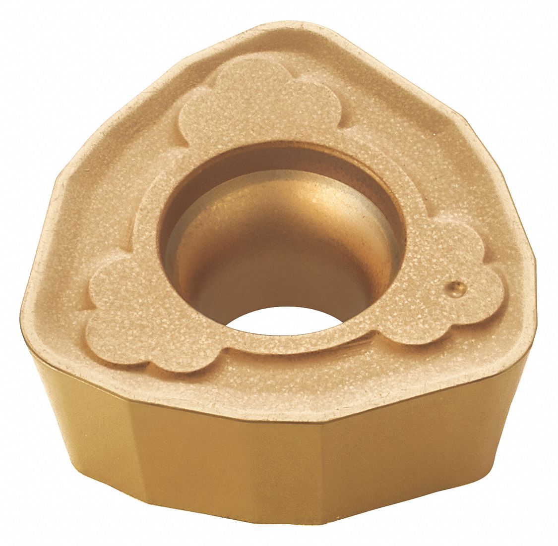 Trigon Milling Insert: 0.508 in Inscribed Circle, 1.50mm Corner Radius, 0.250 in Thick