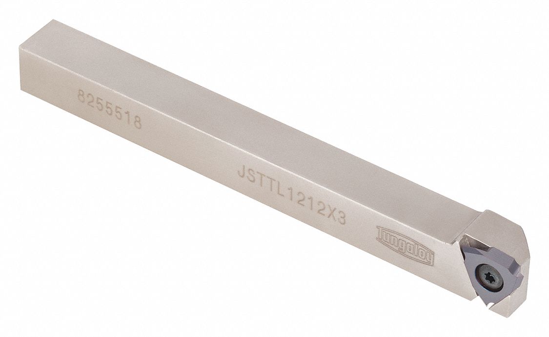 Indexable Thread Turning Tool Holder: Left Hand, 12.00mm Shank Wd