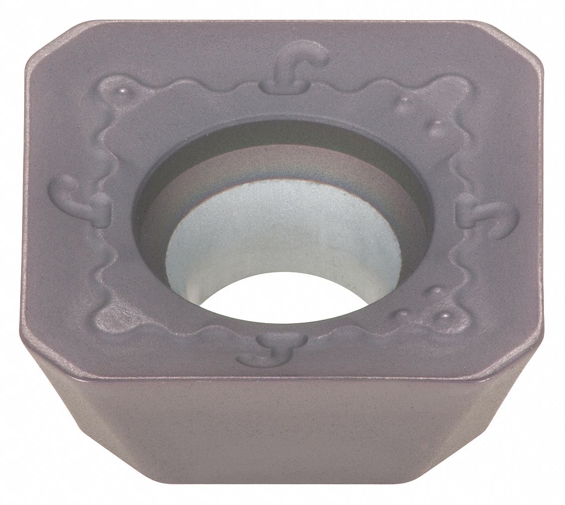 TUNGALOY Square Milling Insert, Inscribed Circle 0.500 in, Rake Positive 38UF496806250 Grainger