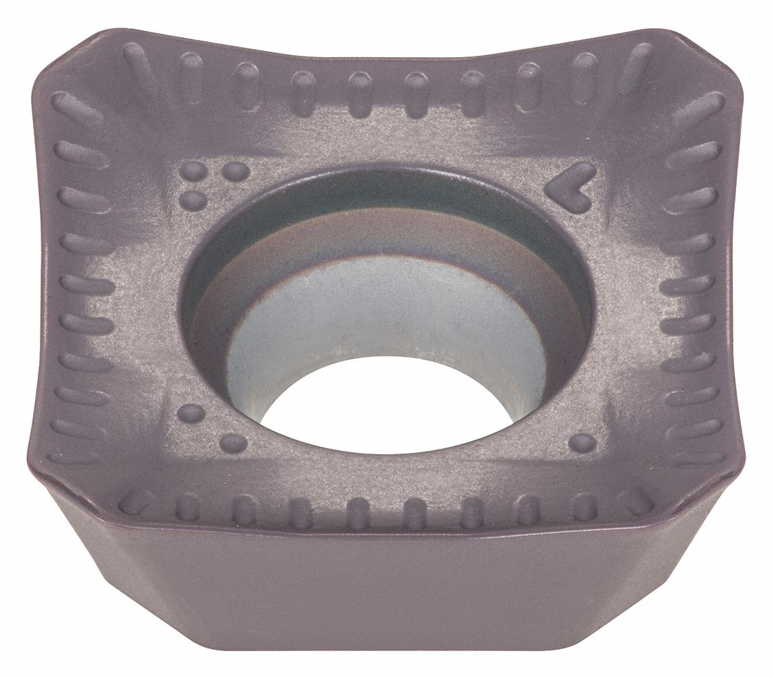 TUNGALOY Square Milling Insert, Inscribed Circle 0.500 in, Rake Positive 38UF516806255 Grainger