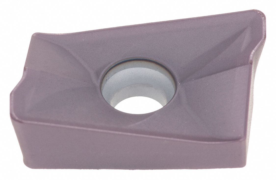 Parallelogram Milling Insert: 0.375 in Inscribed Circle, 0.187 in Thick