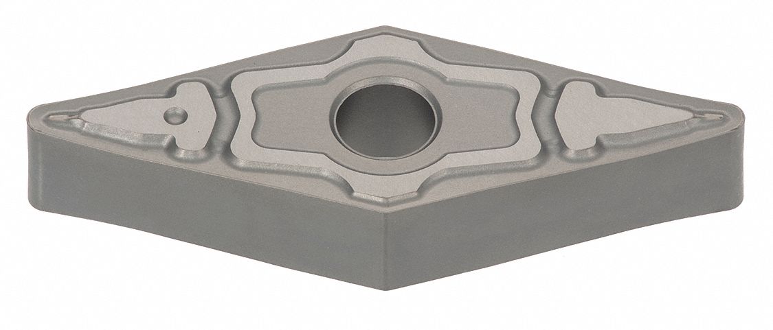 Diamond Turning Insert: VNMG Insert, Neutral, 3/16 in Thick, 1/64 in Corner Radius, NS520