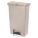 TRASH CAN,RECTANGULAR,13 GAL.,BEIGE