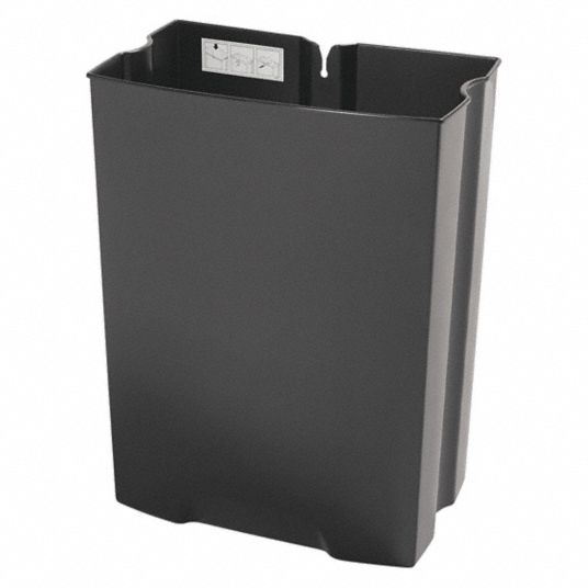 RUBBERMAID COMMERCIAL PRODUCTS, 24 gal Capacity, 29 in Ht, Rigid Liner ...