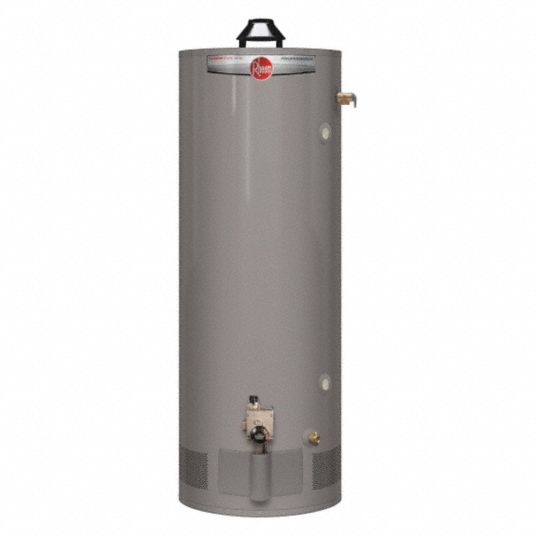 RHEEM, Natural Gas, Low NOx, Residential Gas Water Heater - 38UN61|PRO ...