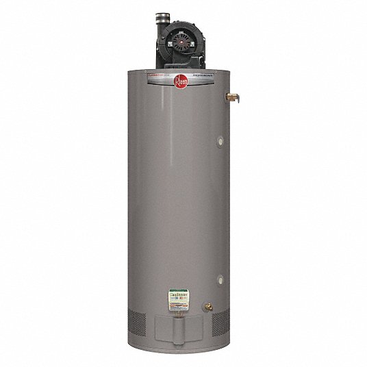 Residential Gas Water Heater: Natural Gas, Low NOx, 75 gal, 75,100 BTU, 71.88 in Ht