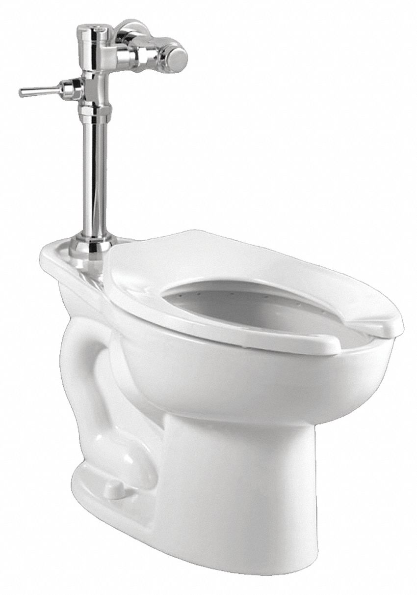 Flush Valve Toilet: American Std Madera(TM) FloWise(R), 1.1 Gallons per  Flush, Elongated Bowl