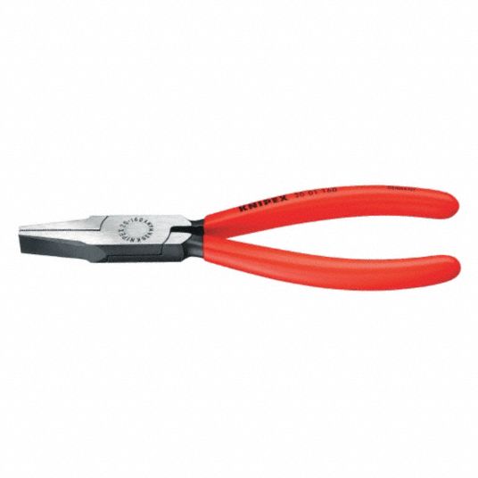 2 in Max Jaw Opening, 6 5/8 in Overall Lg, Needle Nose Plier