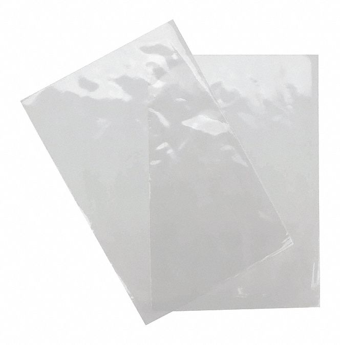 OPEN POLY BAG, 1.75 MIL THICK, 6 IN W, 9 IN L, CLEAR, CASE PACK, POLYPROPYLENE, 1,000 PK