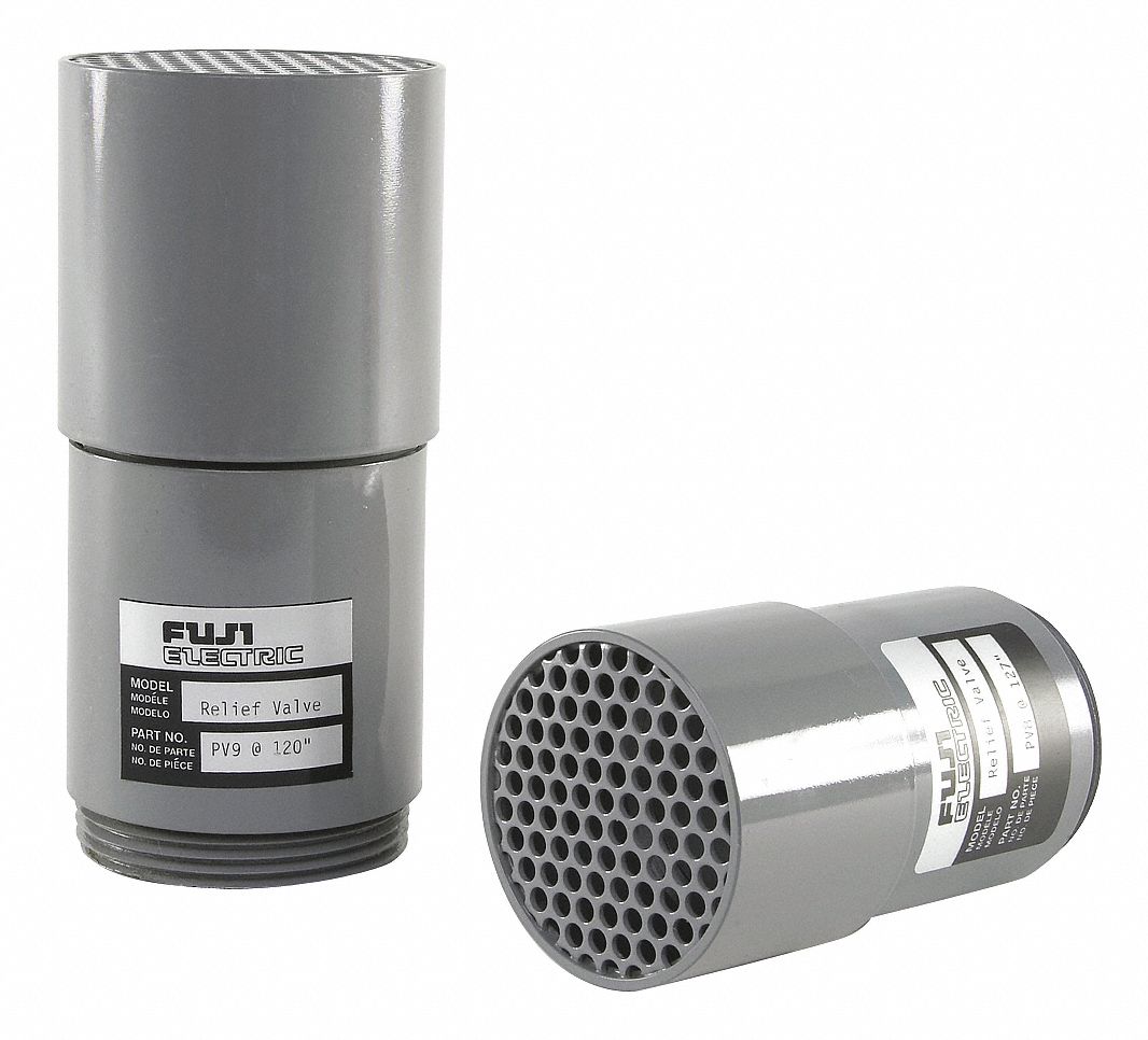 FUJI ELECTRIC, Pressure, 95 in wc Preset Limit, Blower Relief Valve