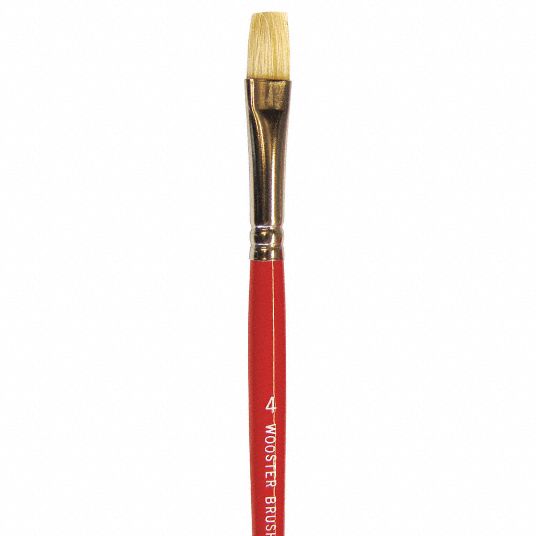WOOSTER 4 Artist China Hair Paint Brush, Soft, for Oil Based, 1 EA