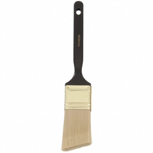 Wooster 1-1/2 Angle Sash Paint Brush, Polyester Bristle, Plastic Handle  P3970-1 1/2