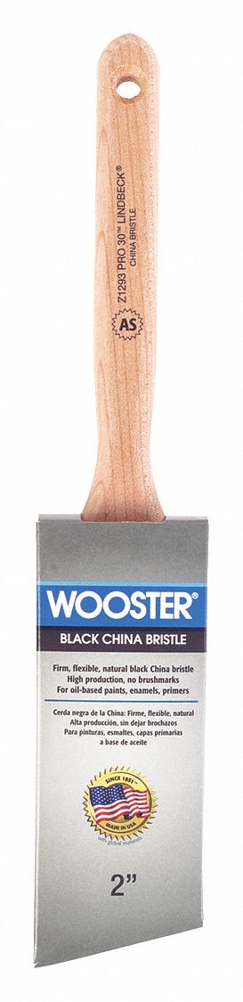 Wooster Paint Brush, Angle Sash, 2 Z1293-2