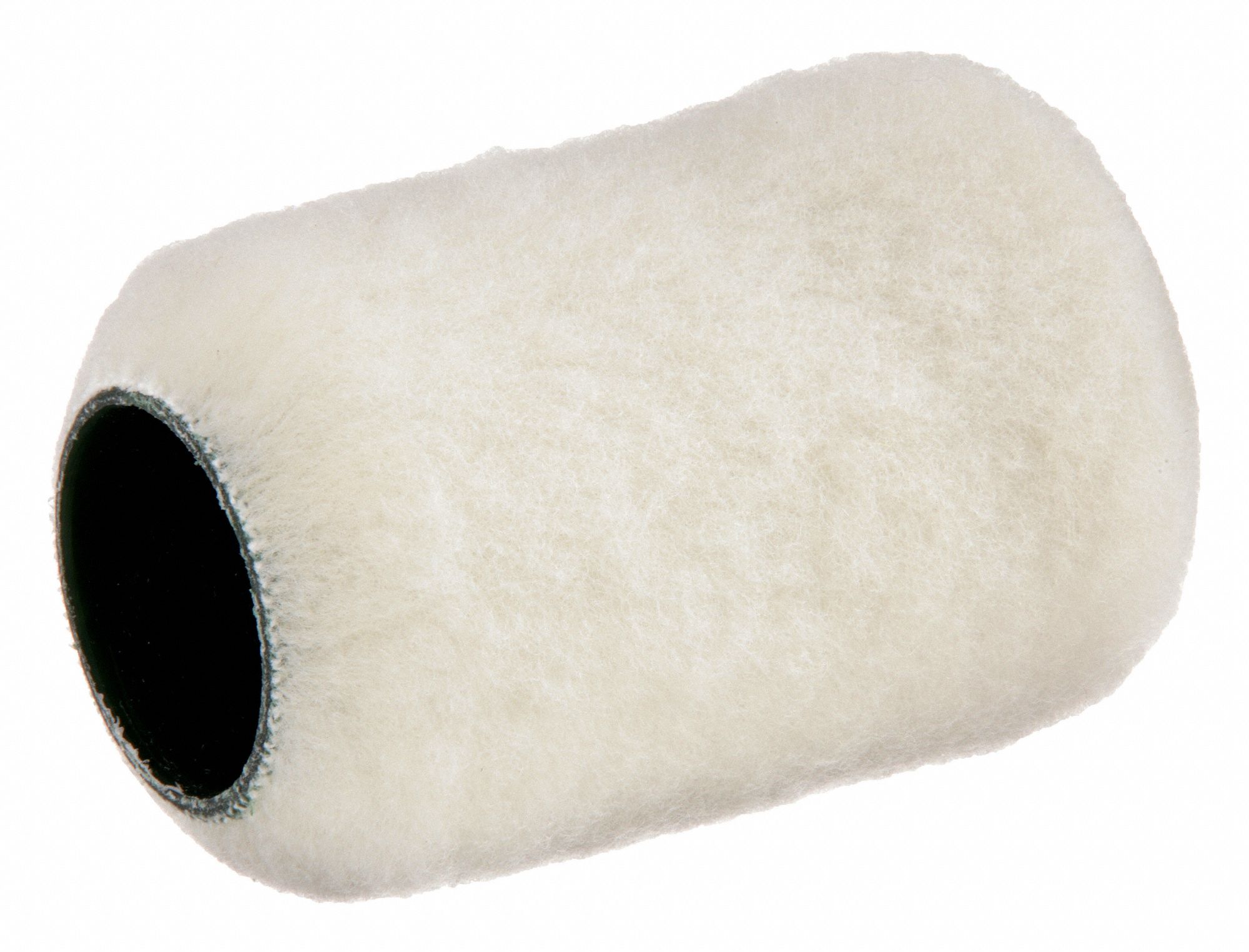 PAINT ROLLER COVER, 4 IN L, 1/2 IN NAP SIZE, POLYESTER/WOOL, 50/50, MINI