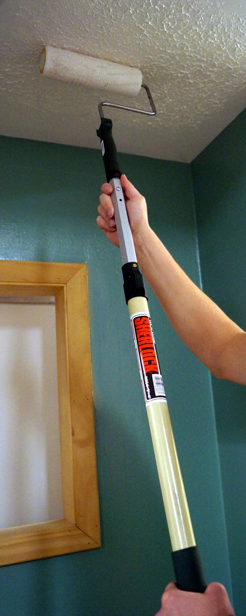 WOOSTER Painting Adjustable Extension Pole, 8 to 16 ft Length 38UY17