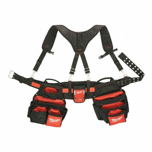 Over the shoulder tool belt best sale