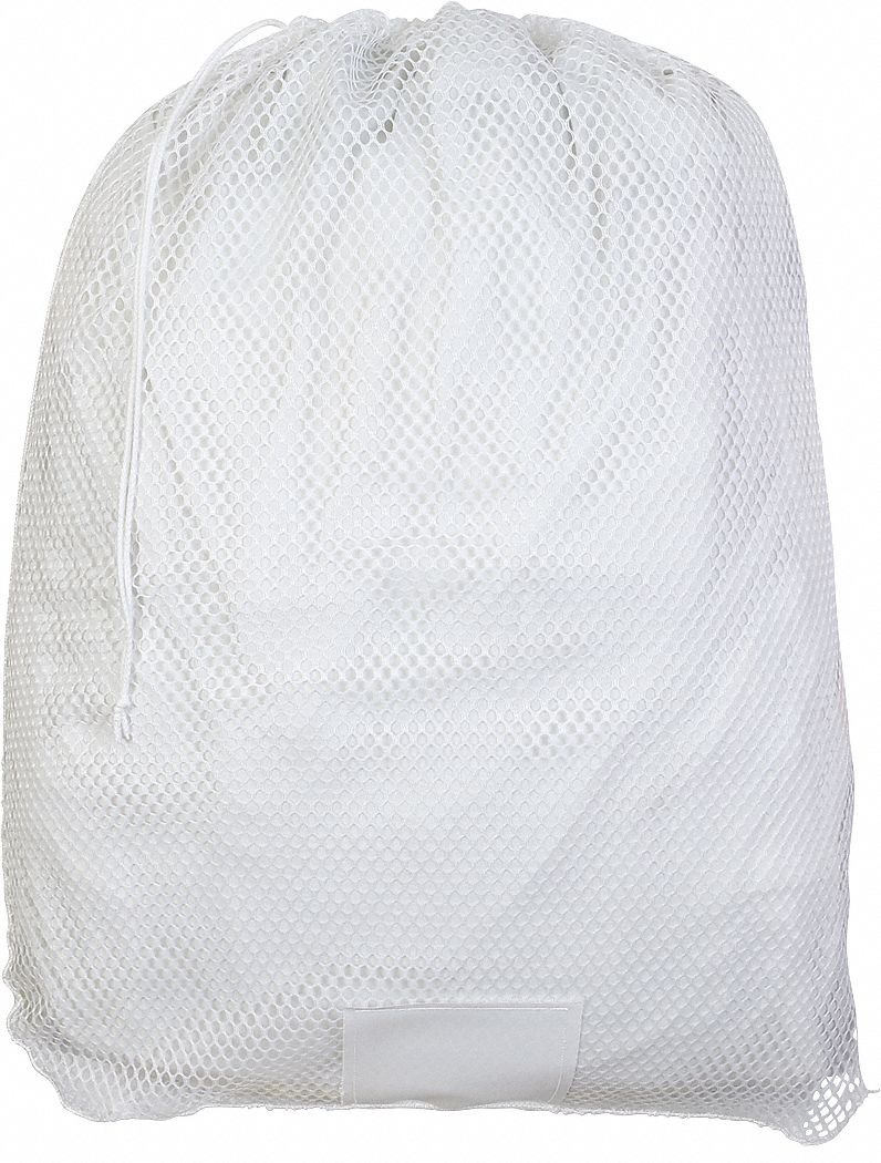 Mesh Drawstring Laundry Bag