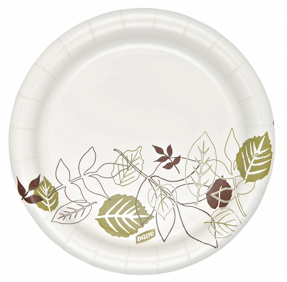 DIXIE Disposable Plate Paper, Luncheon Plate, 67/8 in Disposable