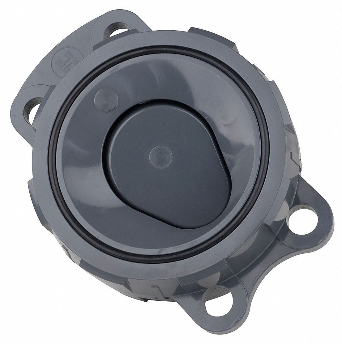 CLAPET INTERCALAIRE,PVC,4 PO